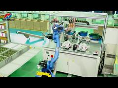 Автоматическая сборка соединительной коробки и фиксированной коробки с нитями